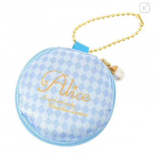 Japan Disney Store Coin Case Purse- Alice in the Wonderland Macaroon - 2