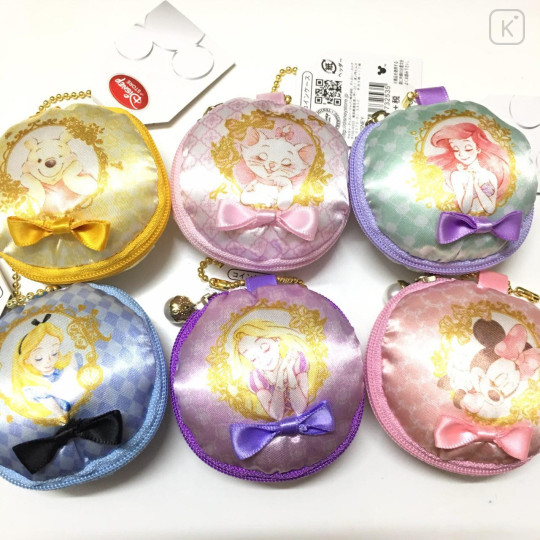 Japan Disney Store Coin Case Wallet - Tangled Rapunzel Luna Macaroon - 4