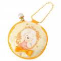 Japan Disney Store Coin Case Purse - Winnie the Pooh Macaroon - 1