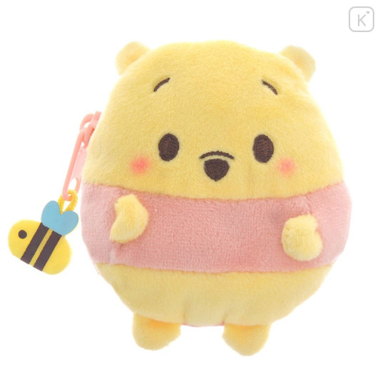 Japan Disney Store Ufufy Coin Case Wallet Pouch - Pooh - 1