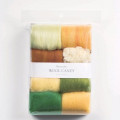 Japan Hamanaka Wool Candy 8-Color Set - Leaf Green - 2