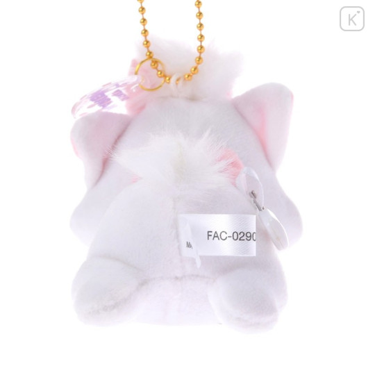 Japan Disney Store Medium Plush Keychain - Marie - 5