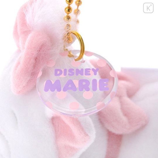 Japan Disney Store Medium Plush Keychain - Marie - 6