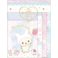 Japan San-X Letter Writing Volume Set - Rilakkuma / Korilakkuma Fluffy Dream - 1