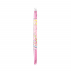 Japan Disney FriXion Ball Slim Erasable Gel Pen - Aurora / Pink
