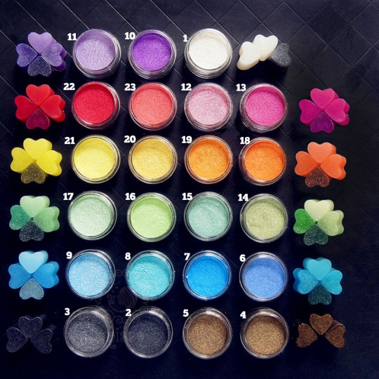 Pearl Mica Pigment Powder - #7 Blue - 1