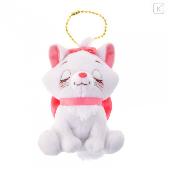 Japan Disney Store Key Ball Chain Plush - Aristocats Marie Cat - 1