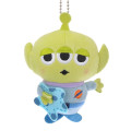 Japan Disney Store Plush Keychain - Little Green Men - 1