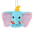 Japan Disney Key Ball Chain Plush - Stuffed Dumbo Back to School - 1