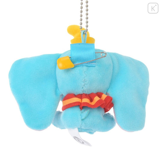 Japan Disney Key Ball Chain Plush - Stuffed Dumbo Back to School - 3
