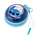Japan Disney Store Zipper Can Case Phone Plug Jack - Stitch - 2