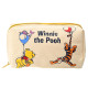 Japan Disney Store Makeup Pencil Bag Canvas Zipper Pouch - Winnie the Pooh & Friends