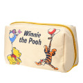 Japan Disney Store Makeup Pencil Bag Canvas Zipper Pouch - Winnie the Pooh & Friends - 2