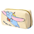Japan Disney Store Makeup Pencil Bag Canvas Zipper Pouch - Dumbo & Friends - 2