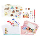 Japan Disney Store Tsum Tsum Stationery Letter Set