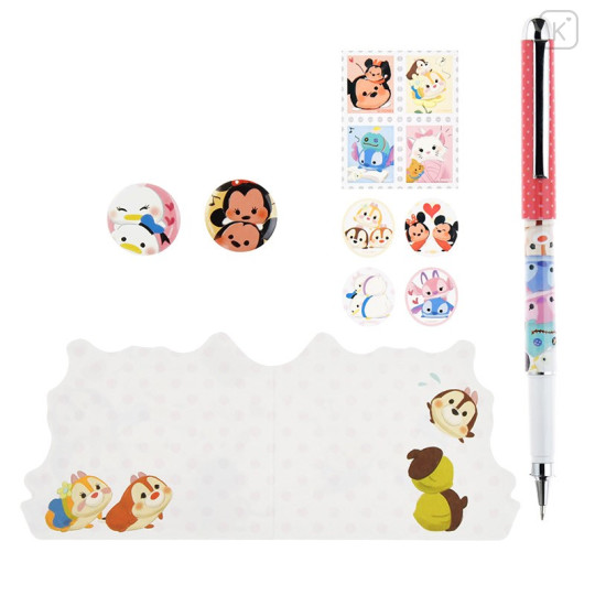 Japan Disney Store Tsum Tsum Stationery Letter Set - 3