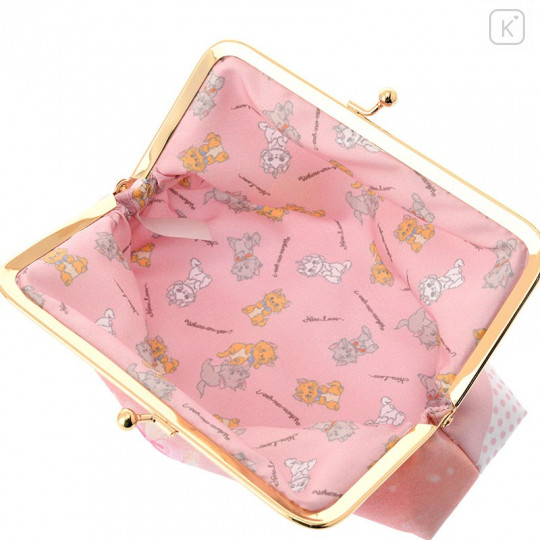 Japan Disney Store Aristocat Marie Cat Hide in Tea Cup Stationary Pen Case Makeup Cosmetic Bag Pouch - 4
