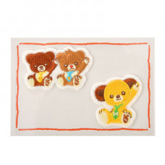 Japan Disney Store Embroidery Iron-on Applique Patch - UniBearsity Maple, Mont & Blanc