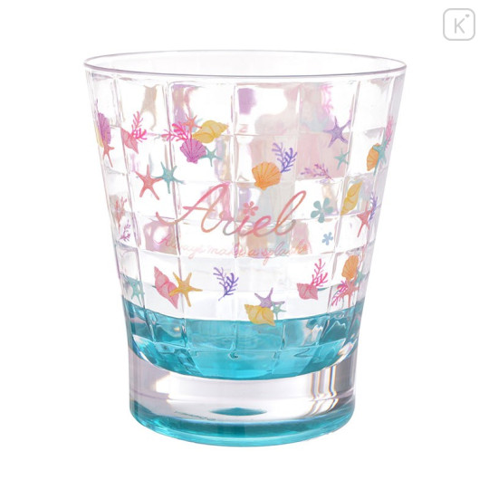 Japan Disney Store Princess Mermaid Ariel Acrylic Tumbler Clear Airy - 2