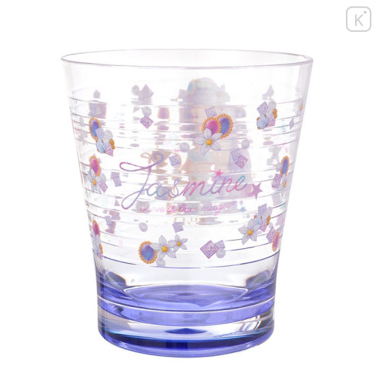 Japan Disney Store Princess Jasmine Acrylic Tumbler Clear Airy - 2