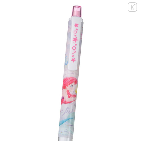 Japan Disney Store Uni Kuru Toga Auto Lead Rotation 0.5mm Mechanical Pencil - Princess Mermaid Ariel & Lagoon - 3