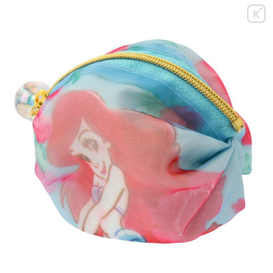 Japan Disney Store Zipper Pouch Accessory (S) Princess Mermaid Ariel - 2