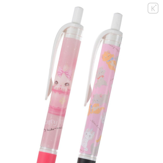 Japan Disney Store Two Ball Pen - Aristocats Marie Cat - 3