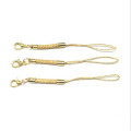 Gold Phone Straps Lanyard with Lobster Clasps 1pc - 1