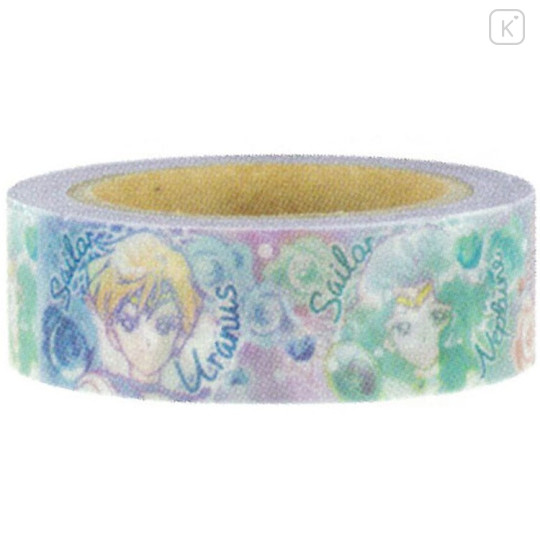 Japan Sailor Moon Washi Paper Masking Tape - Water Color - 1