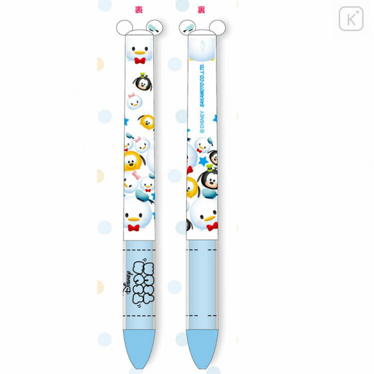Japan Disney Tsum Tsum Two Color Mimi Pen - Donald Duck & Friends - 3
