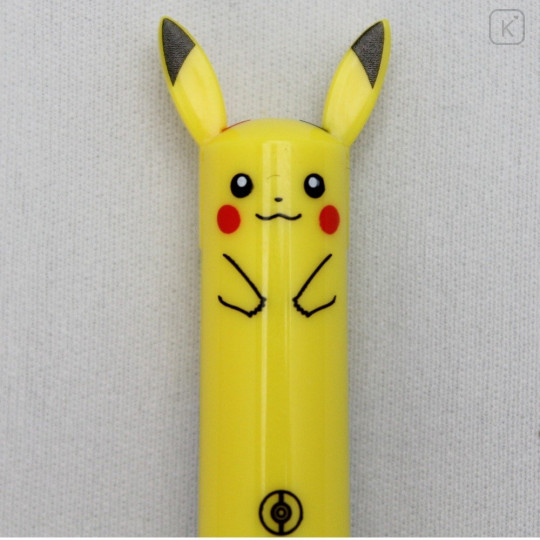 Japan Pokemon Two Color Mimi Pen - Pikachu - 1