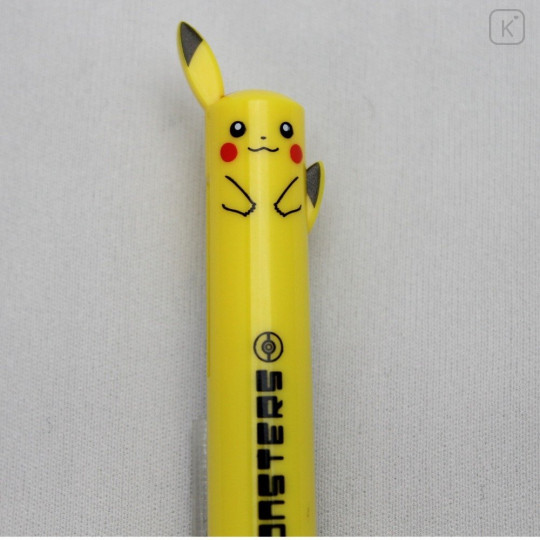 Japan Pokemon Two Color Mimi Pen - Pikachu - 2
