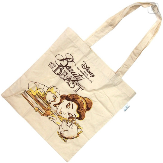 Japan Disney Eco Shopping Bag - Princess Beauty and the Beast Belle - 2