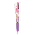 Japan Disney Jetstream 3 Color Multi Ballpoint Pen - Tangled Rapunzel Pink - 1