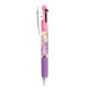 Japan Disney Jetstream 3 Color Multi Ballpoint Pen - Tangled Rapunzel Pink