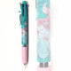 Japan Disney Jetstream 3 Color Multi Ballpoint Pen - Princess Mermaid Ariel Green