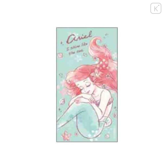 Japan Disney Jetstream 3 Color Multi Ballpoint Pen - Princess Mermaid Ariel Green - 2