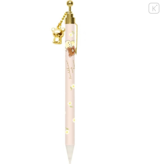 Japan San-X Rilakkuma Korilakkuma & Chairoikoguma Mechanical Pencil - Pink - 1