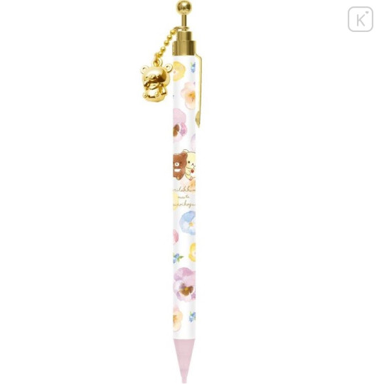 Japan San-X Rilakkuma Korilakkuma & Chairoikoguma Mechanical Pencil - White - 1