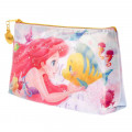 Japan Disney Store Watercolor Painting Pen Case Pencil Bag Pouch - Mermaid Ariel - 2