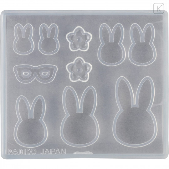 Japan Padico Clay & UV Resin Soft Mold - Rabbit - 2