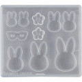 Japan Padico Clay & UV Resin Soft Mold - Rabbit - 2