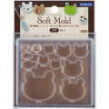 Japan Padico Clay & UV Resin Soft Mold - Bear - 1