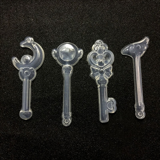 Mini Soft Mold - Sailor Moon Magic Power Stick - DIY Decoden Clay UV Resin Flexible Reusable - 2