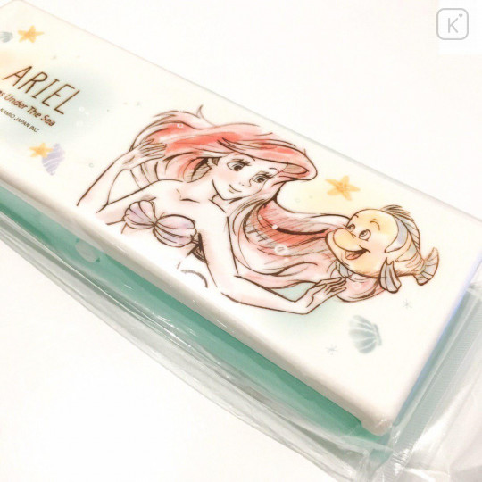 Japan Disney Pen Case die-cut stationery - Princess Little Mermaid Ariel - 2
