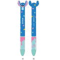 Japan Disney Two Color Mimi Pen - Stitch Space - 2