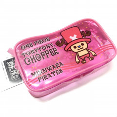 One Piece TonyTony. Chopper Mugiwarta Privates Clear Pouch - Pink