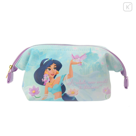 Japan Disney Store Pouch Makeup Bag Pencil Case - Princess Jasmine (M) - 1