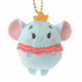 Japan Disney Store Ufufy Key Chain Stuffed Toy - Dumbo - 1