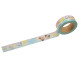 Japan Disney Store Washi Paper Masking Tape - Tsum Tsum Character Border